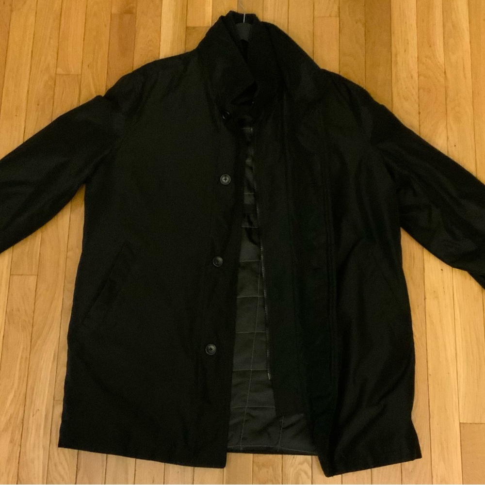 Kenneth Cole lined car coat XL